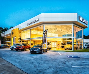 Renault car showroom